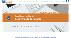 Desktop Screenshot of heavyrent.es